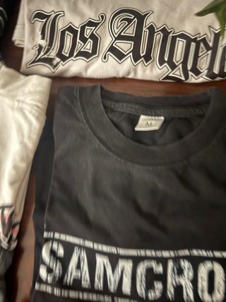 Lote 7 Camisetas Stradivarius Talla M