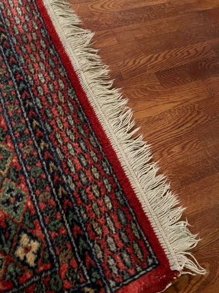 Alfombra Oriental Clásica Roja