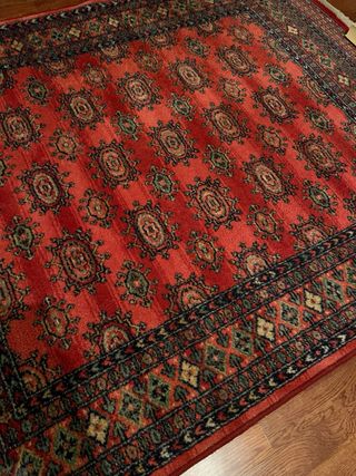 Alfombra Oriental Clásica Roja