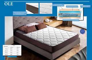 Litera de madera blanca