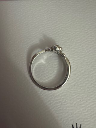 Anillo Pandora Rosa y Plata