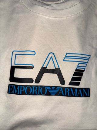 Camiseta EA Emporio Armani Beige