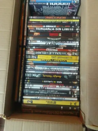 Lote Películas DVD Acción, Comedia, Thriller