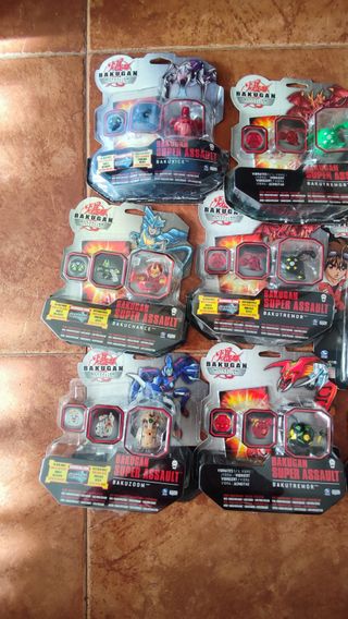 Lote Bakugans Especiales Nuevos