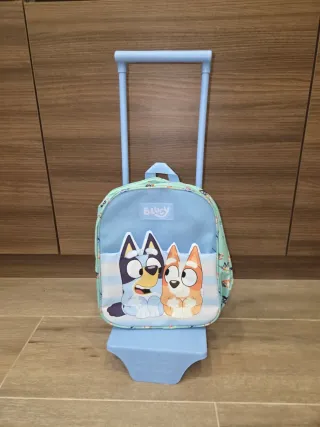 Mochila con ruedas Bluey y Bingo