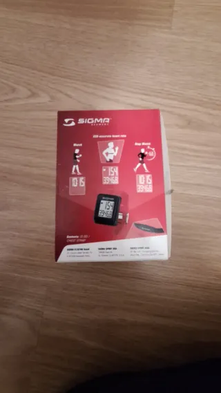 Monitor Frecuencia Cardíaca Sigma ID.GO Rojo