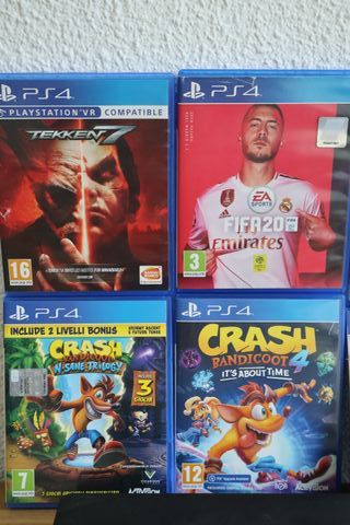 PS4 (PlayStation 4) con 2 mandos 512gb y 6 juegos