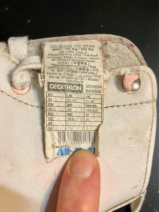 Patines 4 ruedas talla 30 Oxelo