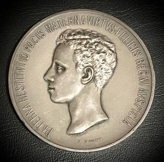 Medalla Plata FLAMANTE: Proclamación Alfonso XIII