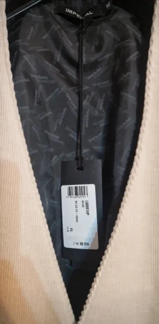 Gilet Imperial Uomo Beige Taglia XL