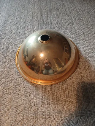 Lavabo ovalado de latón