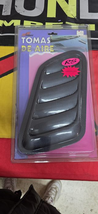 Tomas de aire RS Carbon Look universales (2 uds)