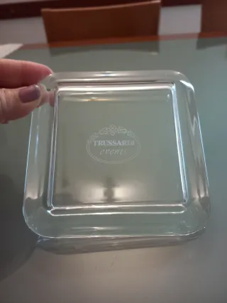 Svuotatasche Trussardi events in vetro