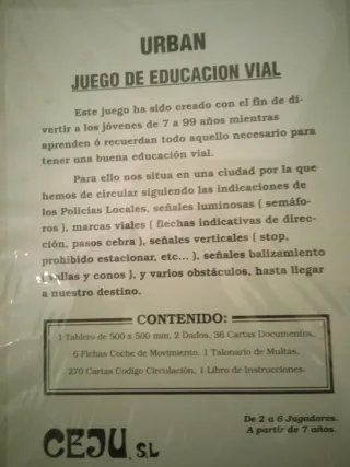 Señal Educación Vial URBAN