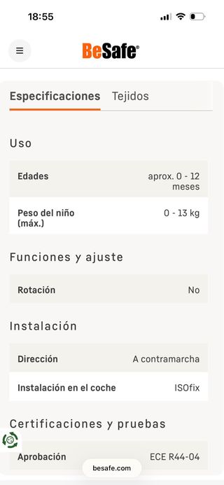 Base Isofix BeSafe Izi Go