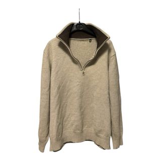 Magia Navigare Uomo Maglione Beige Zip