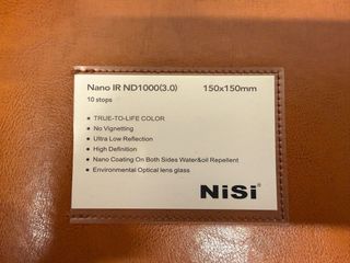Kit Portafiltros Nisi 150mm Tamron 15-30mm y ND 10
