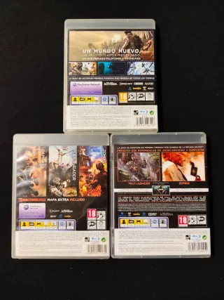 Lote Juegos Ps2 y Ps3