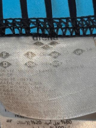 Costume Arena Uomo Slip Nero Azzurro Taglia S