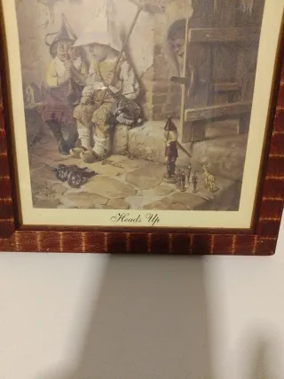 Cuadro Heads Up reproducción