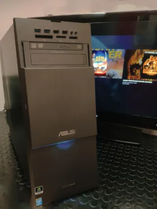 PC ASUS I7-16GB-GTX 1070-SSD-HDD juegos y estudios