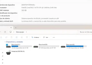 PC ASUS I7-16GB-GTX 1070-SSD-HDD juegos y estudios