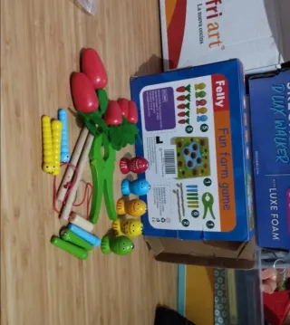 Juego de madera Felly Fun Farm Game