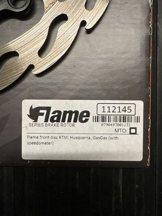 Disco Freno 270 mm flotante Moto Master Flame