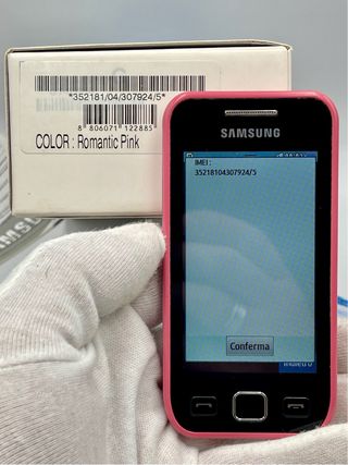 Samsung Wave GT-S5250 Rosa Completo