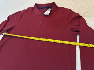Polo InExtenso manga larga rojo talla L