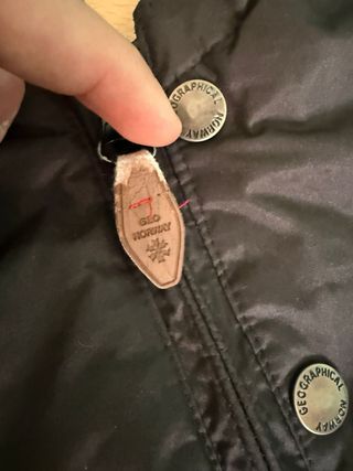 Chaqueta Geographical Norway Negra