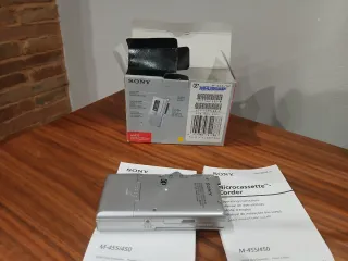 Grabadora Microcassette Sony M-455