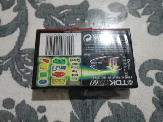Cinta Cassette TDK D60 Nueva Precintada