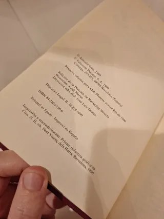 Libro El manuscrito carmesí Antonio Gala