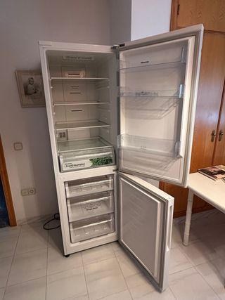 Nevera Congelador Hisense Blanca