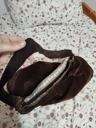 Bolso ante marrón mujer