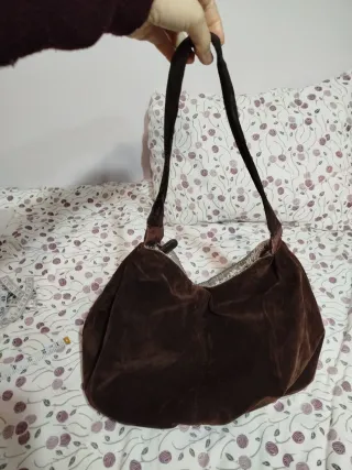 Bolso ante marrón mujer