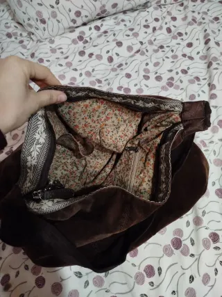 Bolso ante marrón mujer
