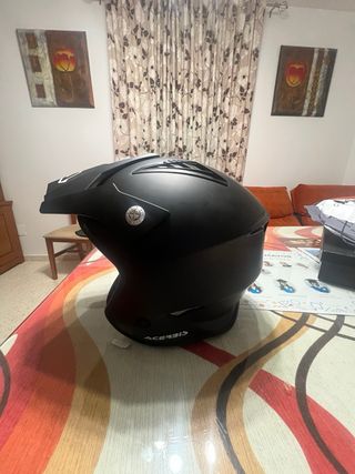 Casco Jet Acerbis Negro