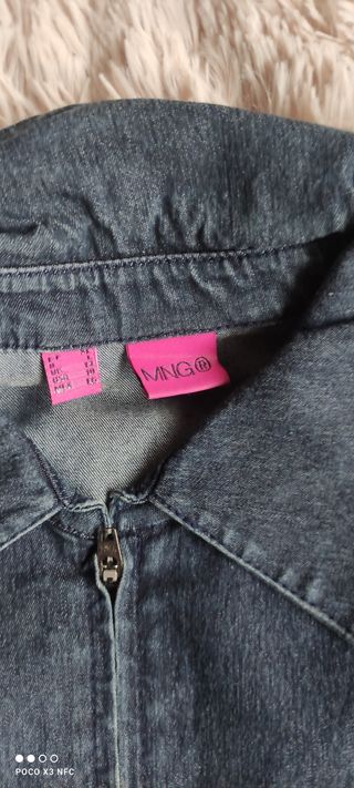 Cazadora vaquera Mango años 2000 ultrarara.