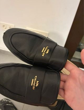 Mocasines Coach negros
