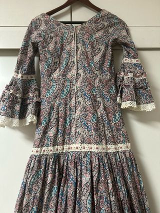 Traje de flamenca estampado