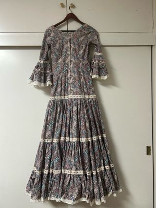 Traje de flamenca estampado