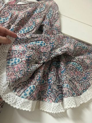 Traje de flamenca estampado