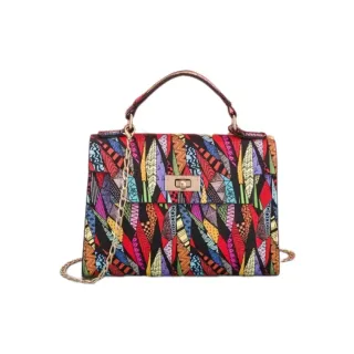 Borsa donna fantasia geometrica