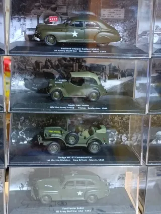 Maquetas Vehículos 2ª Guerra Mundial