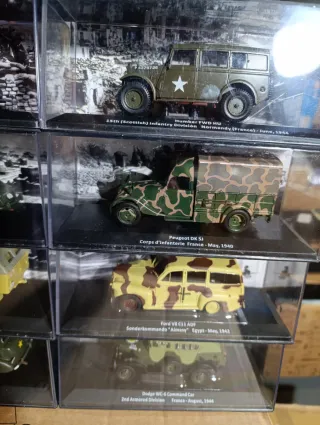 Maquetas Vehículos 2ª Guerra Mundial