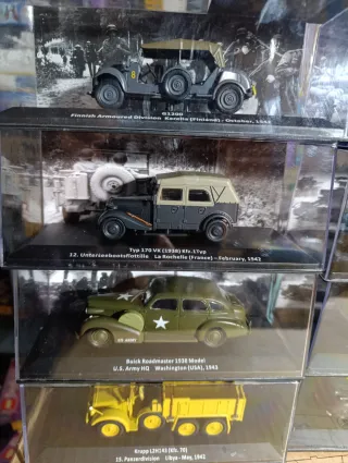 Maquetas Vehículos 2ª Guerra Mundial