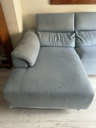 Sofá chaise longue electrico.