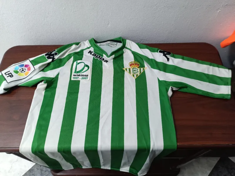 Maillot Centenaire Real Betis Balompie Kappa – Taille M (état Très Correct)